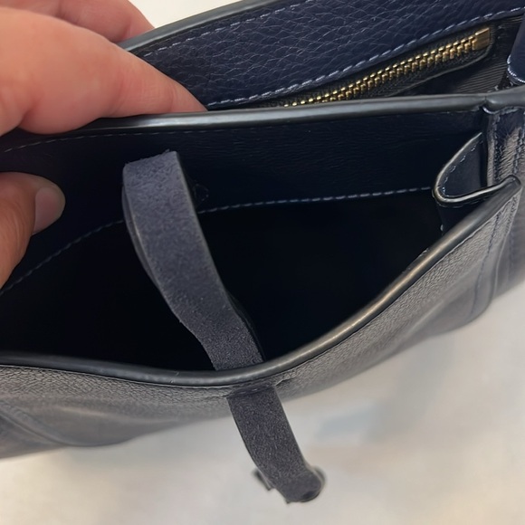 MARC JACOBS BLUE LEATHER CROSSBODY SADDLE BAG - Picture 13 of 16